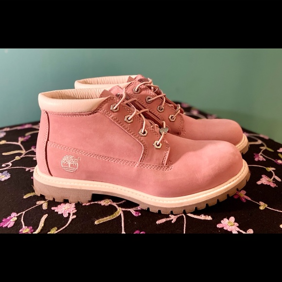 pink waterproof timberland boots